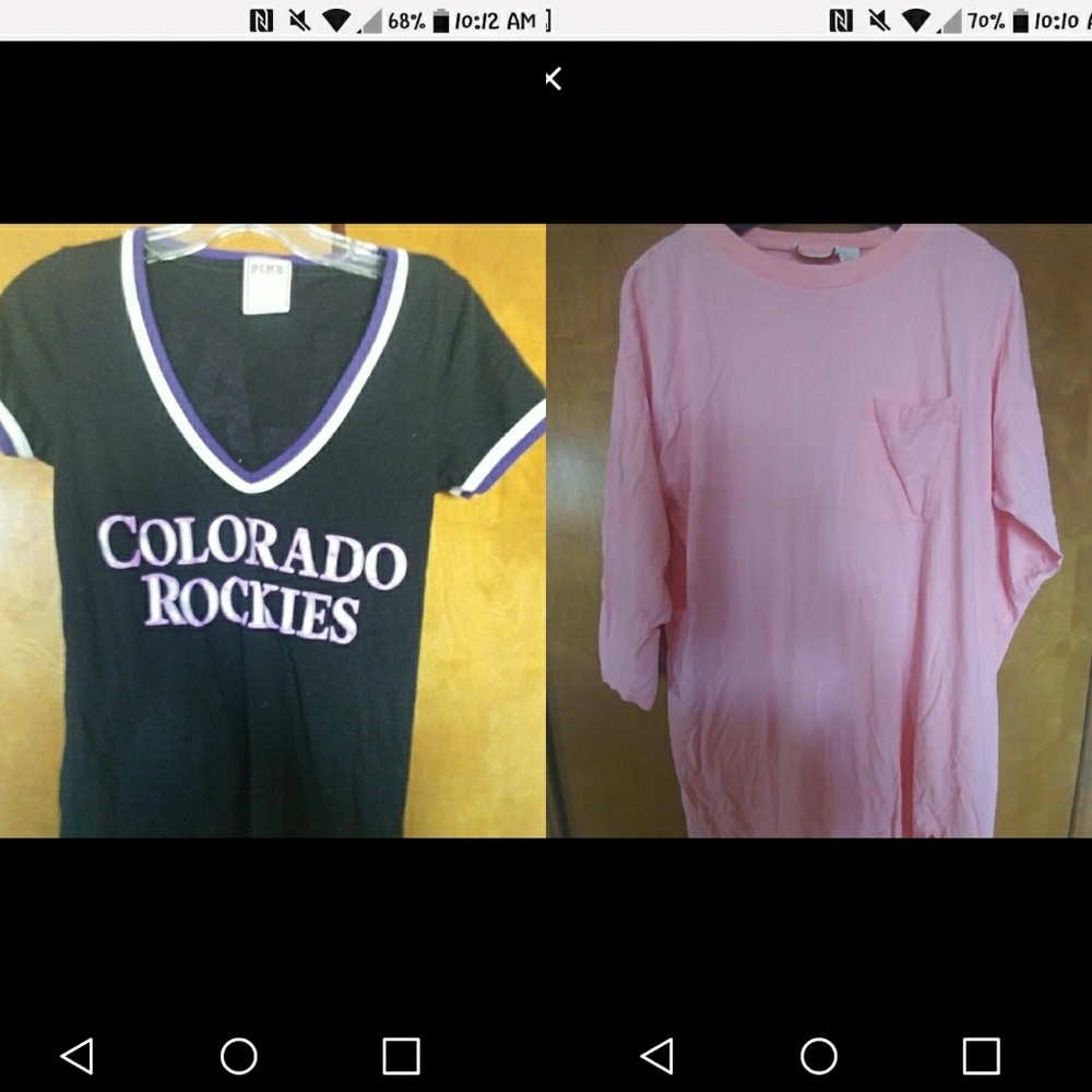 Small pink.and Victoria secret bundle